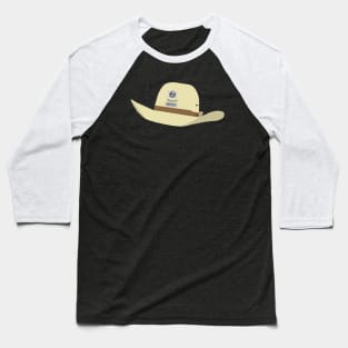 Nicole Haught Sheriff Hat (Black Background) - Wynonna Earp Baseball T-Shirt